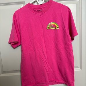 OFWGKTA vintage tshirt rare pink rainbow